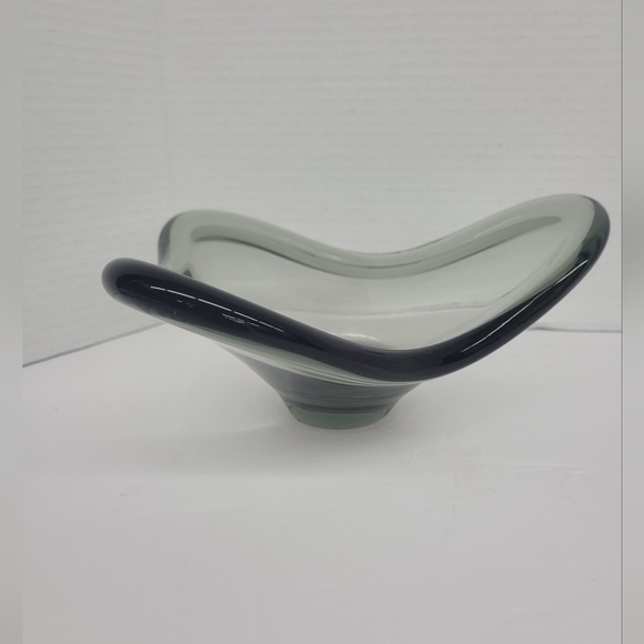 Signed Art glass bowl decor - Picture 1 of 4